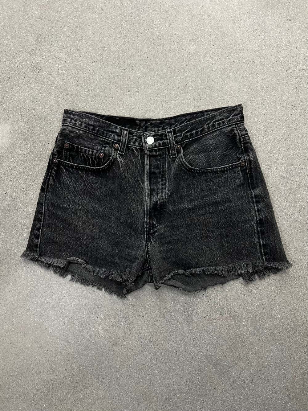 Vintage 90s Faded Levi’s 501XX Jean Shorts - 31”
